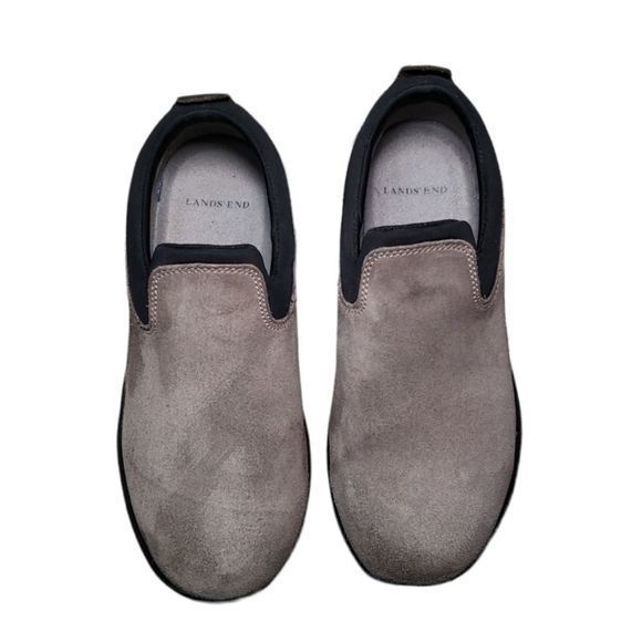 Lands End‎ Suade Slip-on Women's Loafers Size - Picture 4 of 8